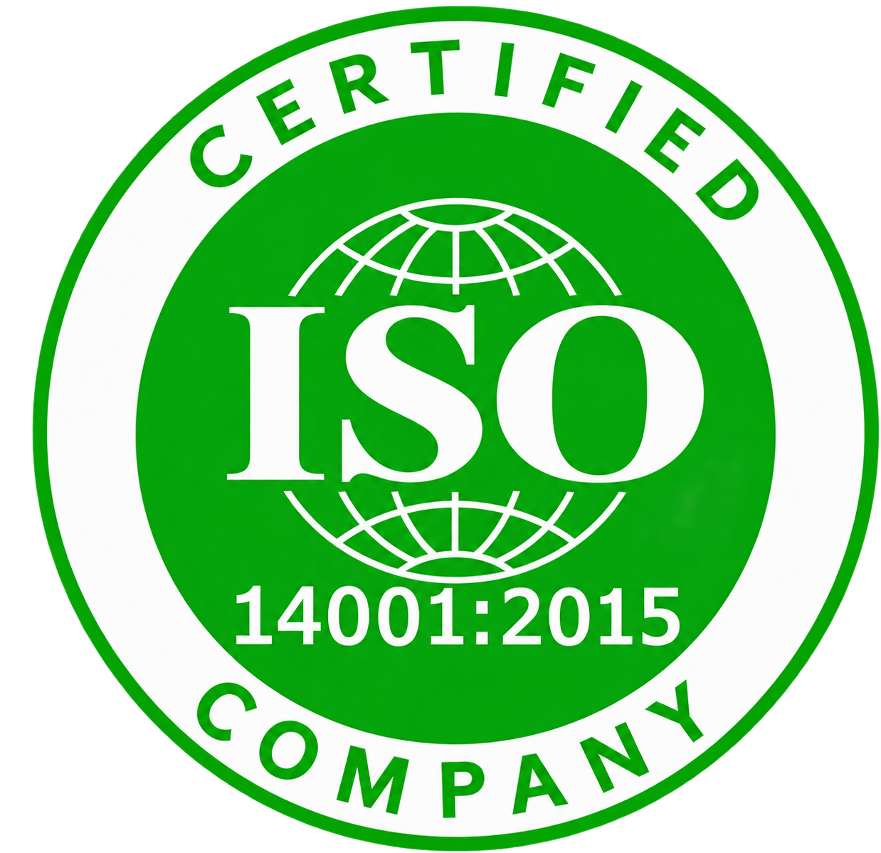ISO 14001:2015 Certified