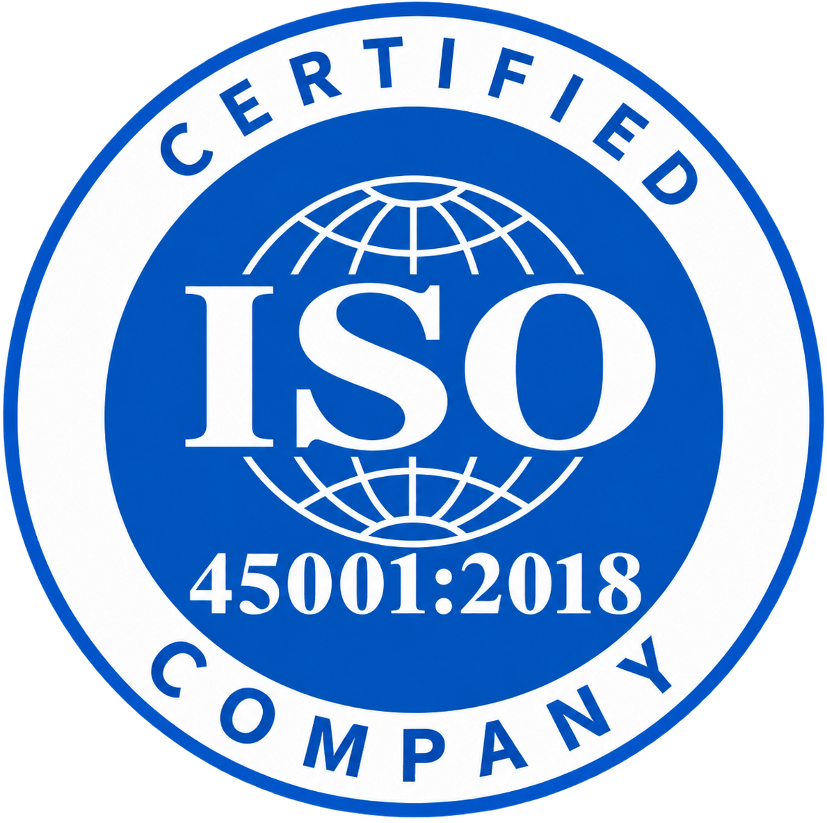 ISO 45001:2018 Certified
