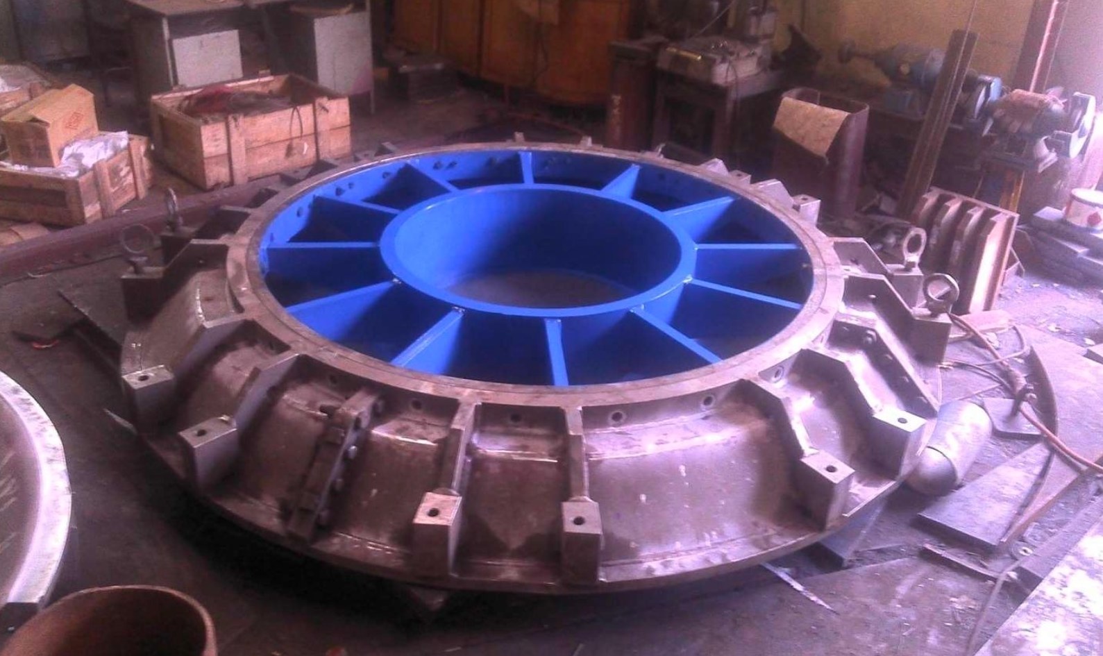 Hub Skirt Assembly — Jaypee Nigrie Thermal Powerplant