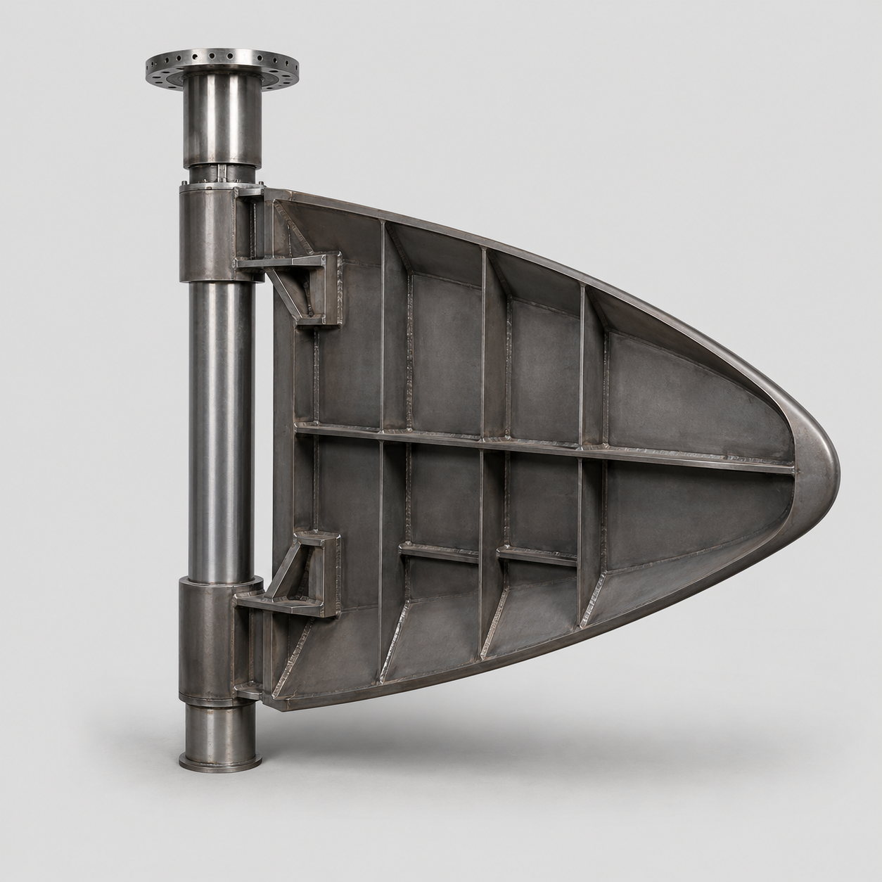 Submarine Rudder Assembly
