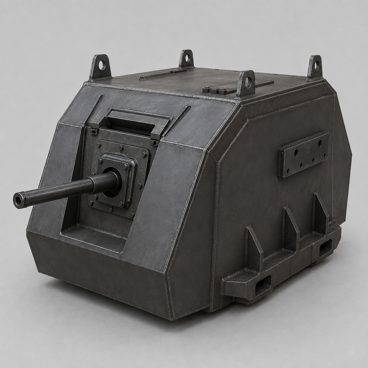 Truck-Mounted Gun Structure