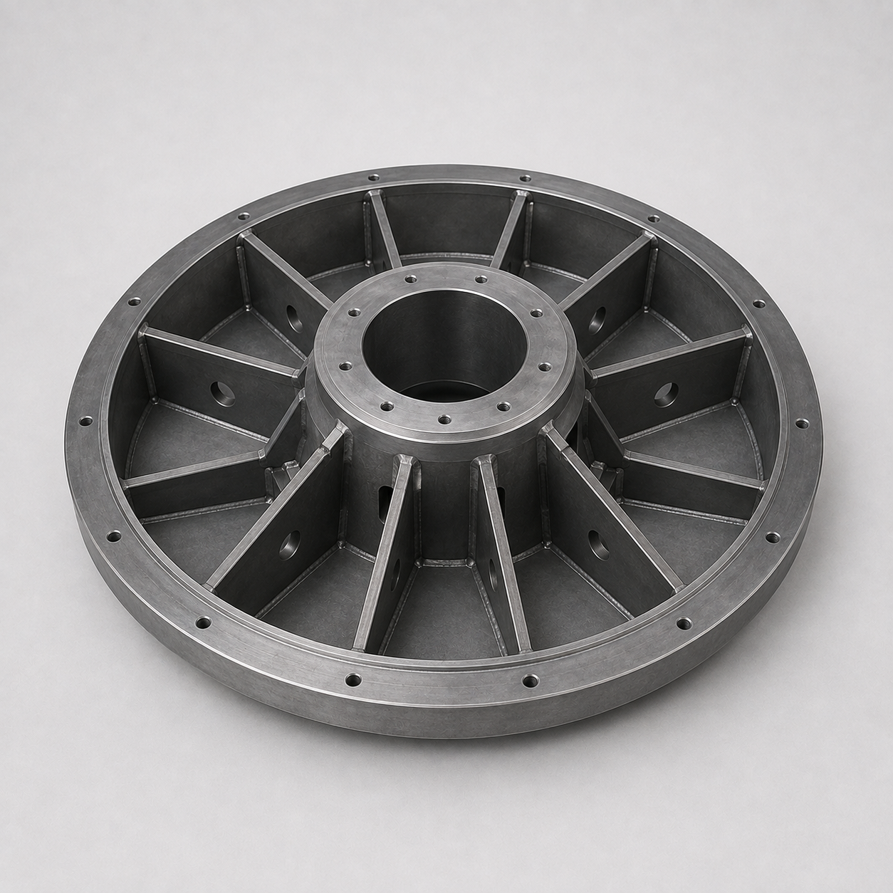 Hub-Skirt Assemblies